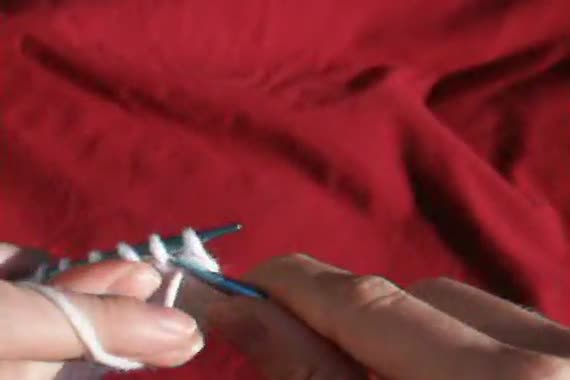 Left Slanting Purl decrease | KnittingHelp.com